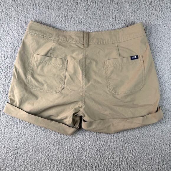 The North Face Mapleton Utility Shorts Nylon Womens 32" M Chino Gorpcore  Khaki - Picture 3 of 10